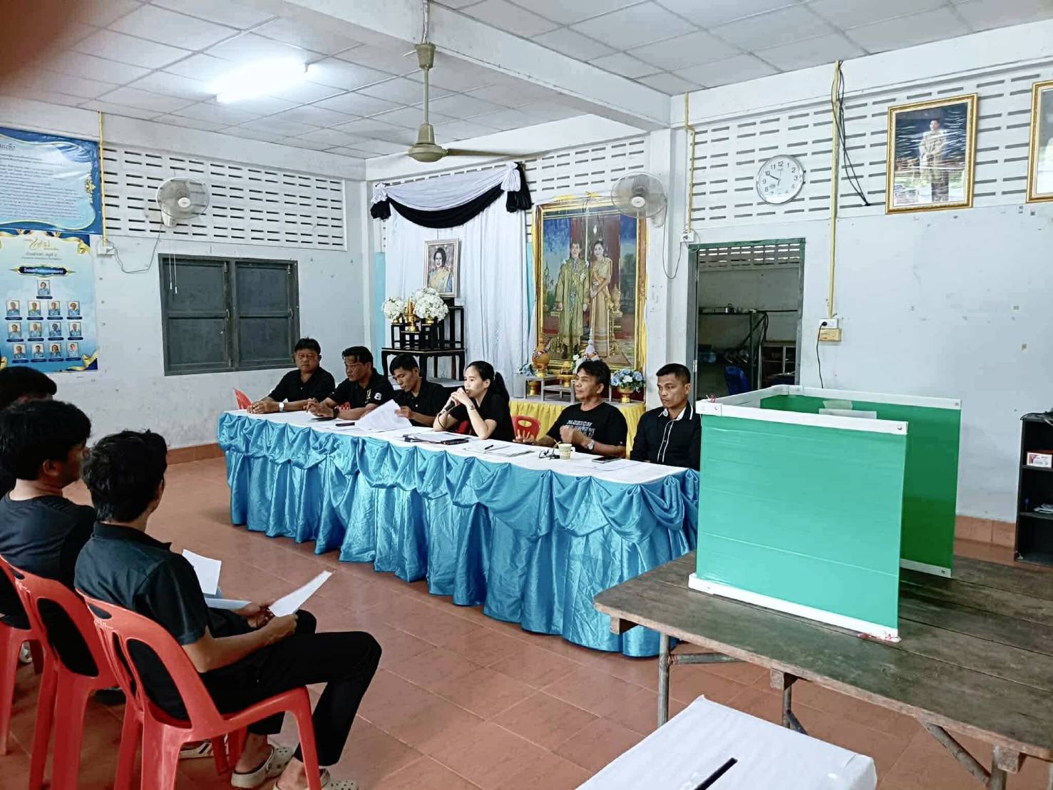 พช.กะปง ร่วมลงพื้นที่ ดำเนินโครงการ “รวมพลัง รักศรัทธา แก้ไขปัญหายาเสพติดแบบบูรณาการ Big Quick Win : ขับเคลื่อนอย่างรวดเร็ว สู่ชัยชนะที่ยิ่งใหญ่”บ้านฝ่ายท่า