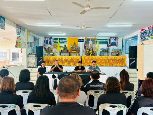 สพอ.กะปง ดำเนินโครงการประชุมเชิงปฏิบัติการจัดทำแผนพัฒนาตำบลเหมาะ